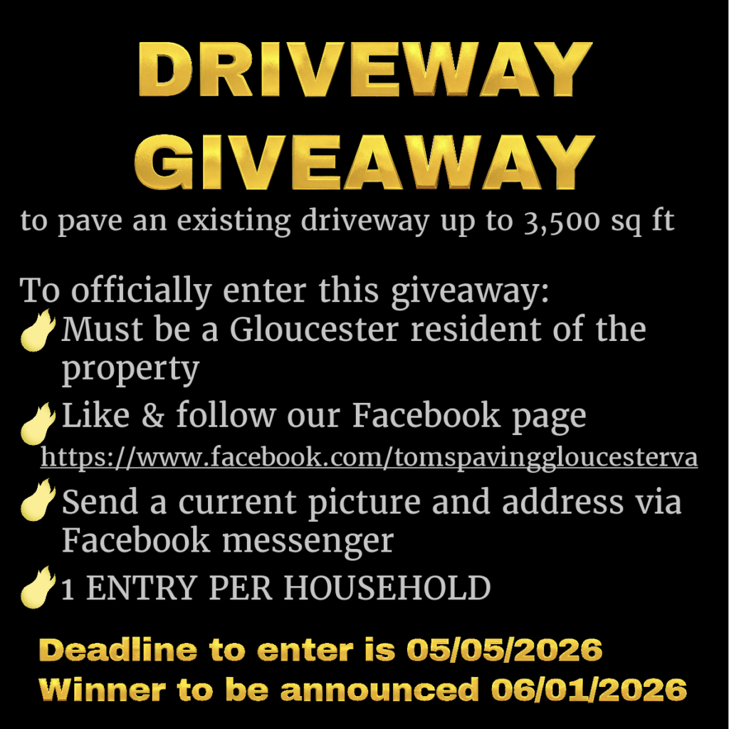 driveway giveaway driveway giveaway